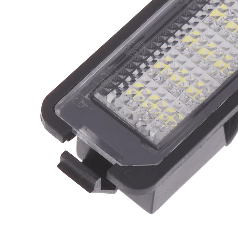 2 Stück LED Kennzeichenbeleuchtungseinheit mit Canbus, kompatibel mit Kennzeichenleuchten von Multi-Marken-Autos