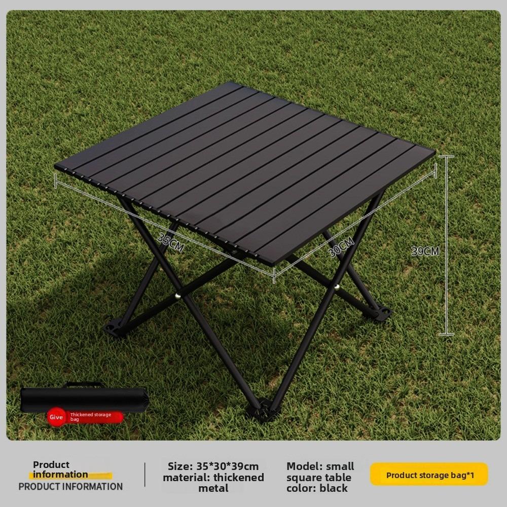 High Quality Easy To Install Outdoor Folding Table Lightweight Aluminum Alloy Picnic Tables Multistyles Camping Desk