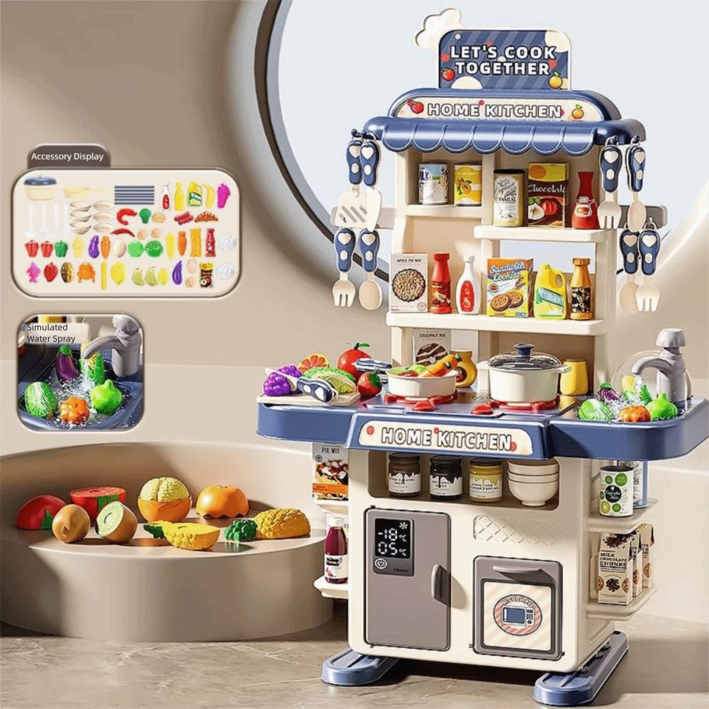 Music Faucet Sink Simulated Tableware Set Plastic Pretend Play Toy Play Food Toy Role Play