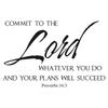 Adhesive Quote Motto Wall Sticker Bedroom Living Room Wall Decal Home Decoration