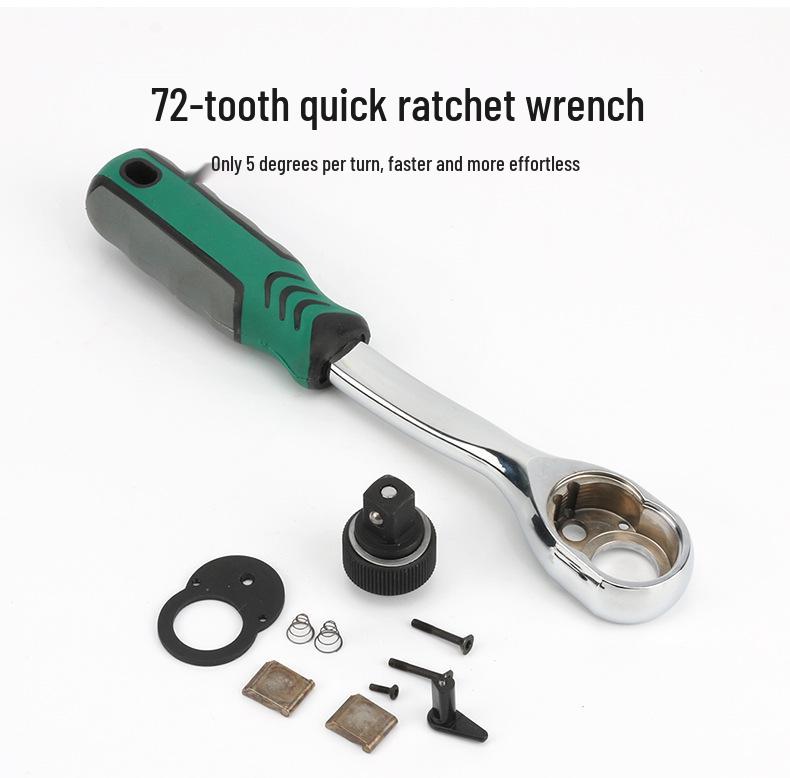 Multifunctional Ratchet Wrench Socket Set for Auto Repair & Maintenance