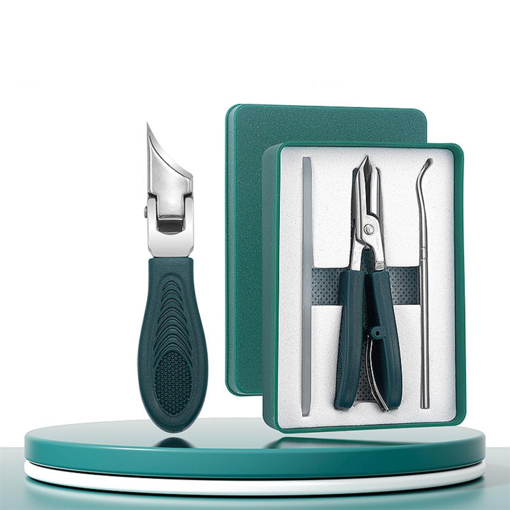Nail Clipper Set Olecranon Three Piece Set Olecranon Wide Mouth Opening Proof
