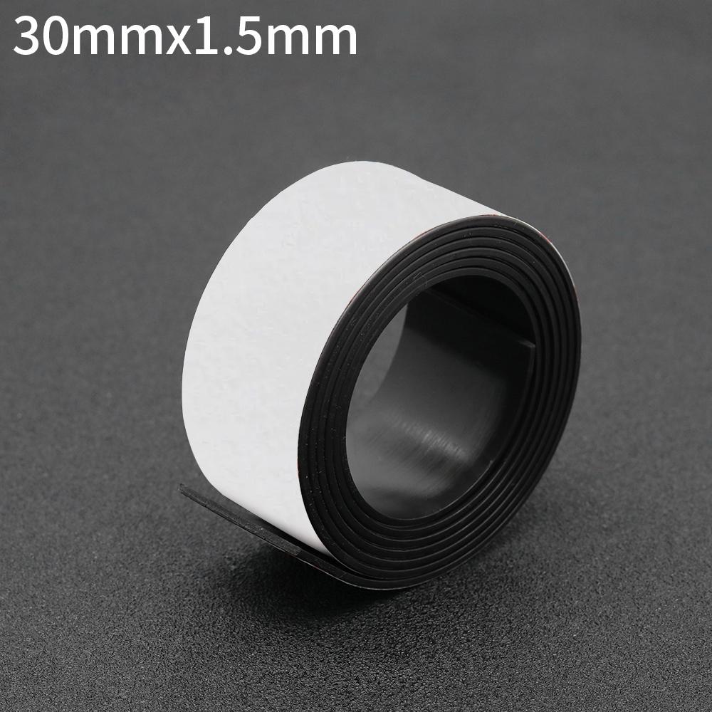 Self Adhesive Magnet Strip Rubber Magnet Tape Strong Flexible Magnet Stripe for Refrigerator Photo Posters Free Cutting DIY