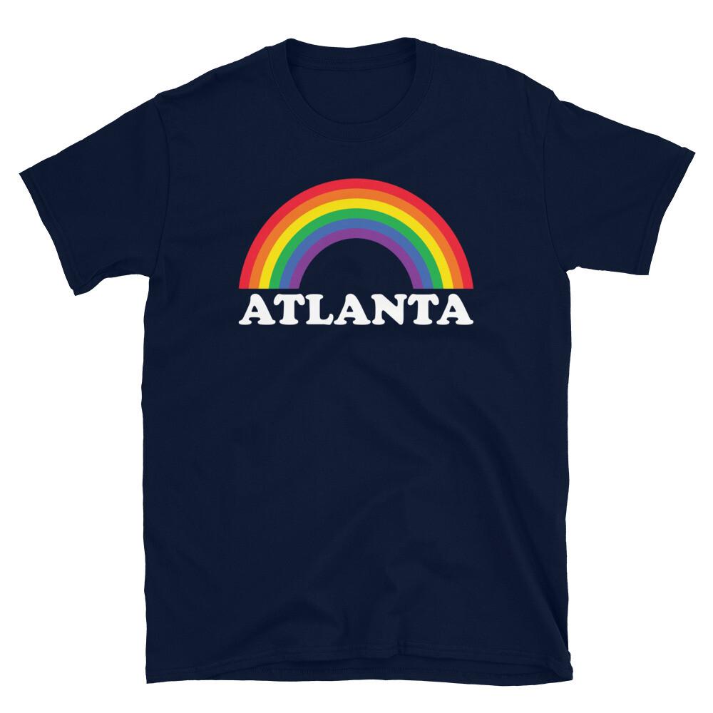 

Atlanta Rainbow LGBTQ Gay Pride Queer Short-Sleeve Unisex T-Shirt L