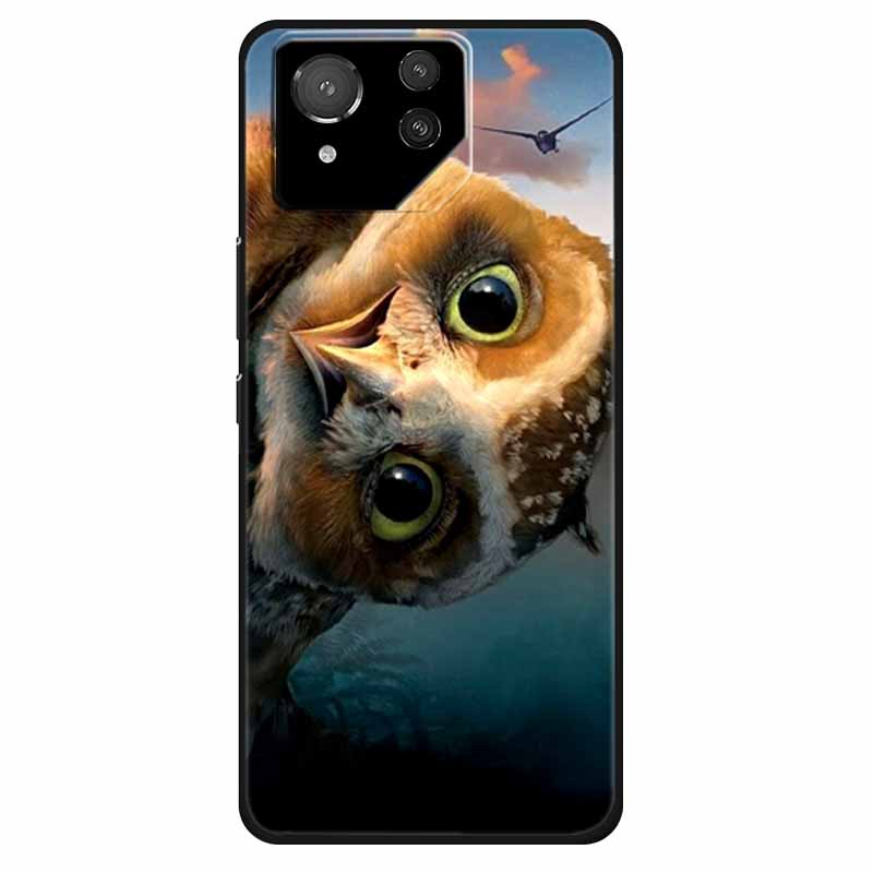 For Asus ROG Phone 8 Case Lovely Soft Silicone Lion Fundas For ASUS Rog Phone 8 Pro Cover Marble Cat Phone8 8pro Protector Bag