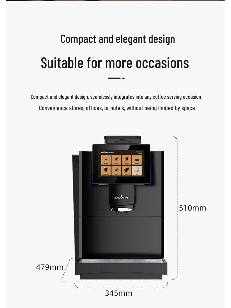 Kalerm E20 One-Touch Automatic Espresso Maker for Commercial Use