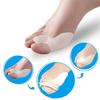 Hallux Valgus Guard Soft Silicone Corrector Separator Bunion Pain Protection Feet Straightener for Man Woman