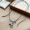 New Arrive Pony Long Necklace Light Luxury Design Versatile Accessory for Women Gift For Birthday Choker Chain