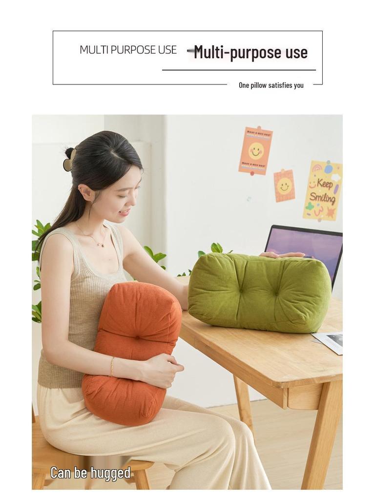 Office Nap and Lumbar Support Pillow - Backrest Cushion for Students and Chairs