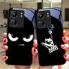 Funny Devil Eyes For Xiaomi Redmi 13C Note13 12 Pro Plus 5G Note 9 13T Pro POCO X6 F5 F6 Black Tempered Glass Phone Case