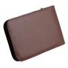 Faux Leather Pen Storage Box Roller Pen Holder Pen Container Bag Pens Zipper Case Fountain Pen Case