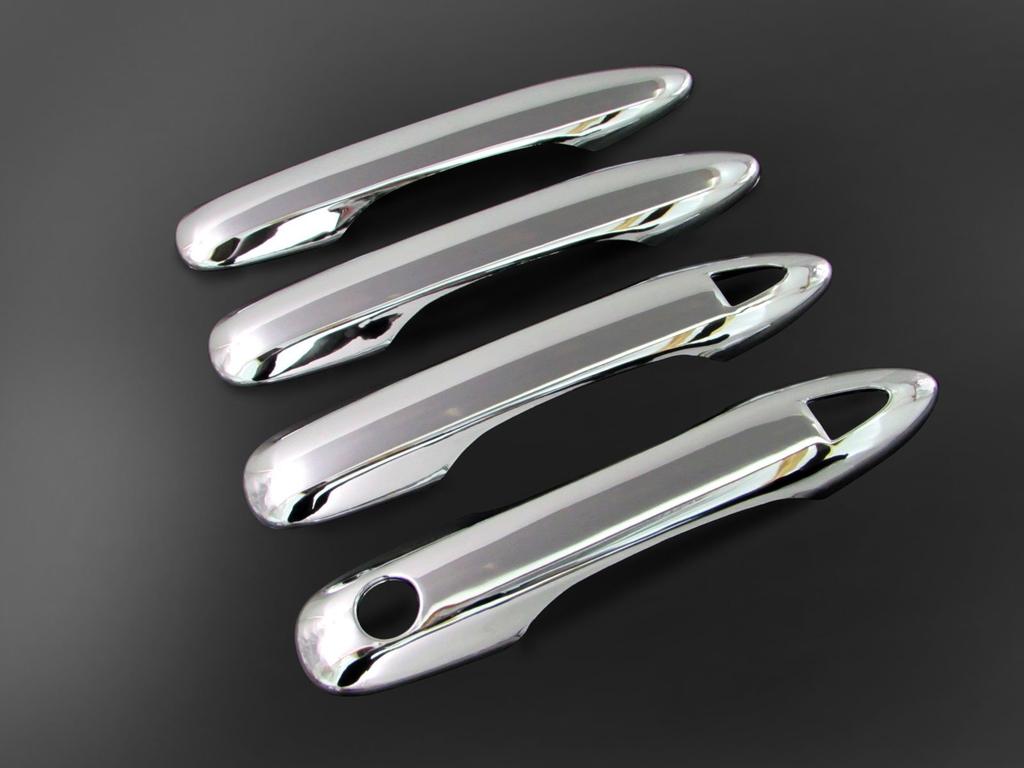 BRIGHTZ Chrome Plated Door Handle Cover Knob for Toyota Corolla Sport ZWE219H (10, 12, 210, 211, 213, 214, 219) [PRIUS50-NOBU-FS-A2B1C1] MZEA12H,