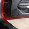 Car Steering Wheel Door Handle Decoration Center Console Cover Protective Sticker For Ford Mustang 2015 Up ABS Car Accessories Carbon Fiber Black