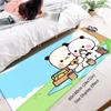 Living Room Rugs Foot Carpets Bubu Dudu Entrance Doormat Kawaii Rug Floor Mats Carpet Anti Slip Mat Home Kitchen Hallway Decor