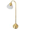 Miniature Dollhouse Floor Lamp Beautiful Cute Gold Flower Floor Light 1/12 Scale Miniature