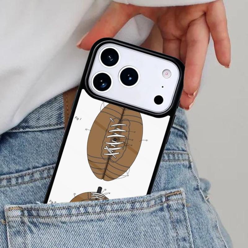 Rugby Phone Case for iPhone 17ProMax 12 13 14 15 16e 17 Pro Max Plus Air Cover