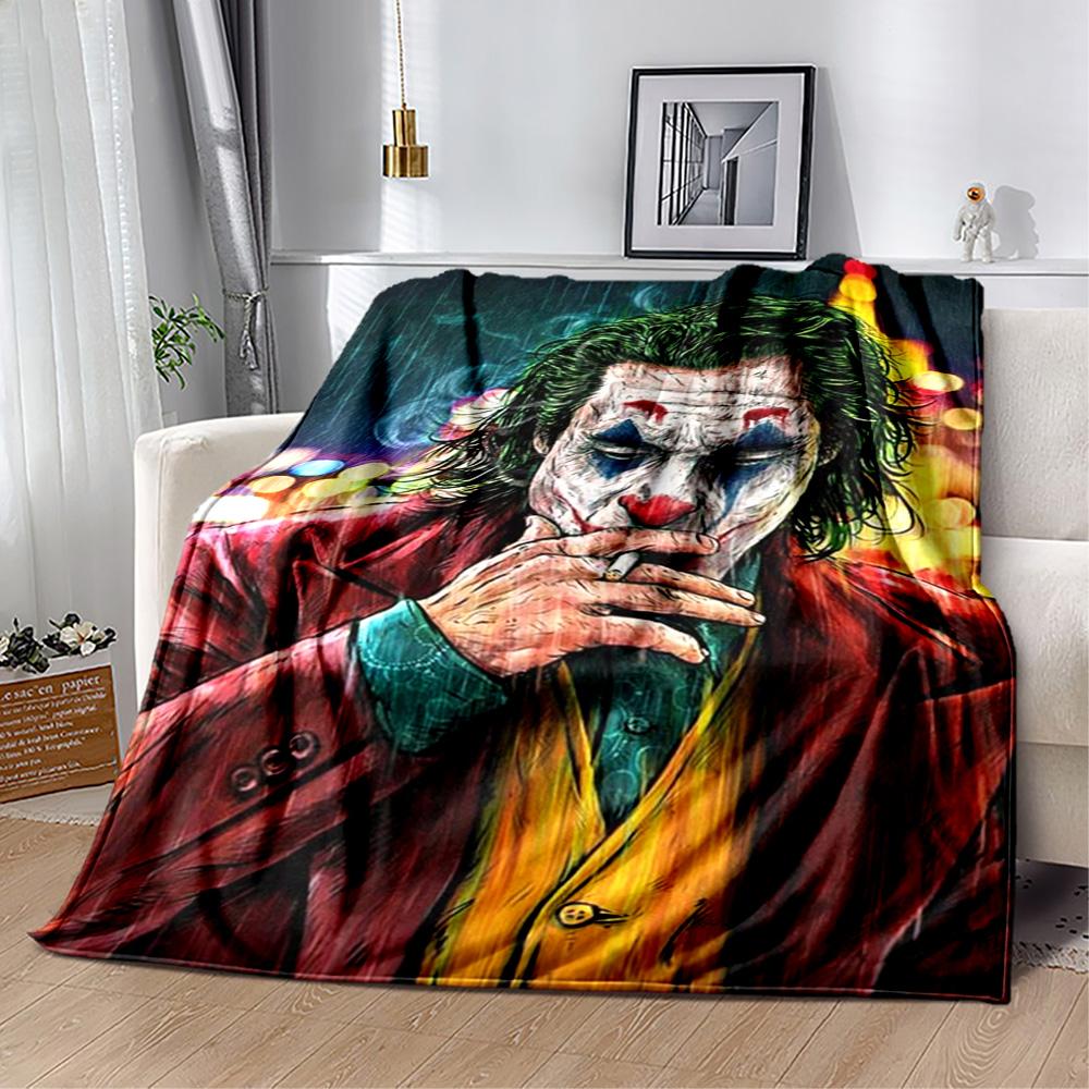 The Joker's Chaos Blanket Suitable for sofas,travel, living rooms also a good gift for friends and family Suitable for all seasons.