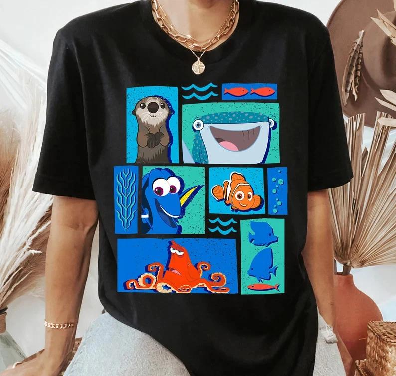 Finding Dory Characters TShirt Finding Nemo Shirt land Family S