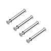 4Pcs Sturdy Case Fan Screws Quieter Operation Chassis Fan Fasteners  For DIY Modified Cooling Fan