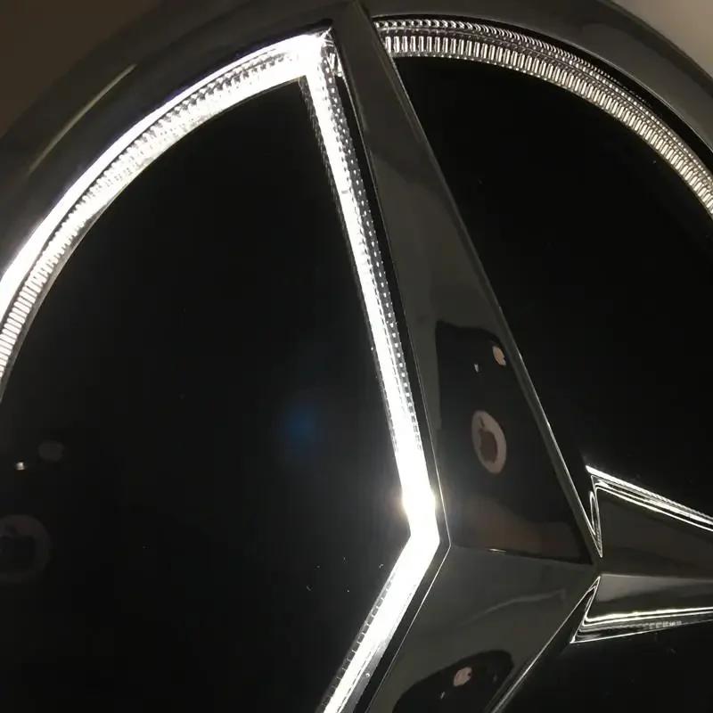 XEEUM1 New C200 E200 For Mercedes Benz Car Grille Emblem Star Badge, Front Grille Logo for Mercedes Benz W204 W205 X253 X156 W176 W177