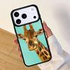 Giraffe Anime Cute Mobile Phone Case for IPhone 17 AIR 16pro Max 15 14 13 12 11 Bumper Cover