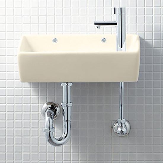 LIXIL INAX Narrow Wash Basin (Bottle Trap) Off-White YL-A35HH/BN8