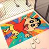 Cartoon comics Print Rug, Washable Floor Carpet, For Entryway Dorm Laundry Room Office Study, Home Decor Birthday Christmas Gift