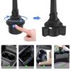 360° Rotatable Adjustable Car Cup Holder Stand For Pad Phone 11-22cm Devices Stable Mounting Easy Setups