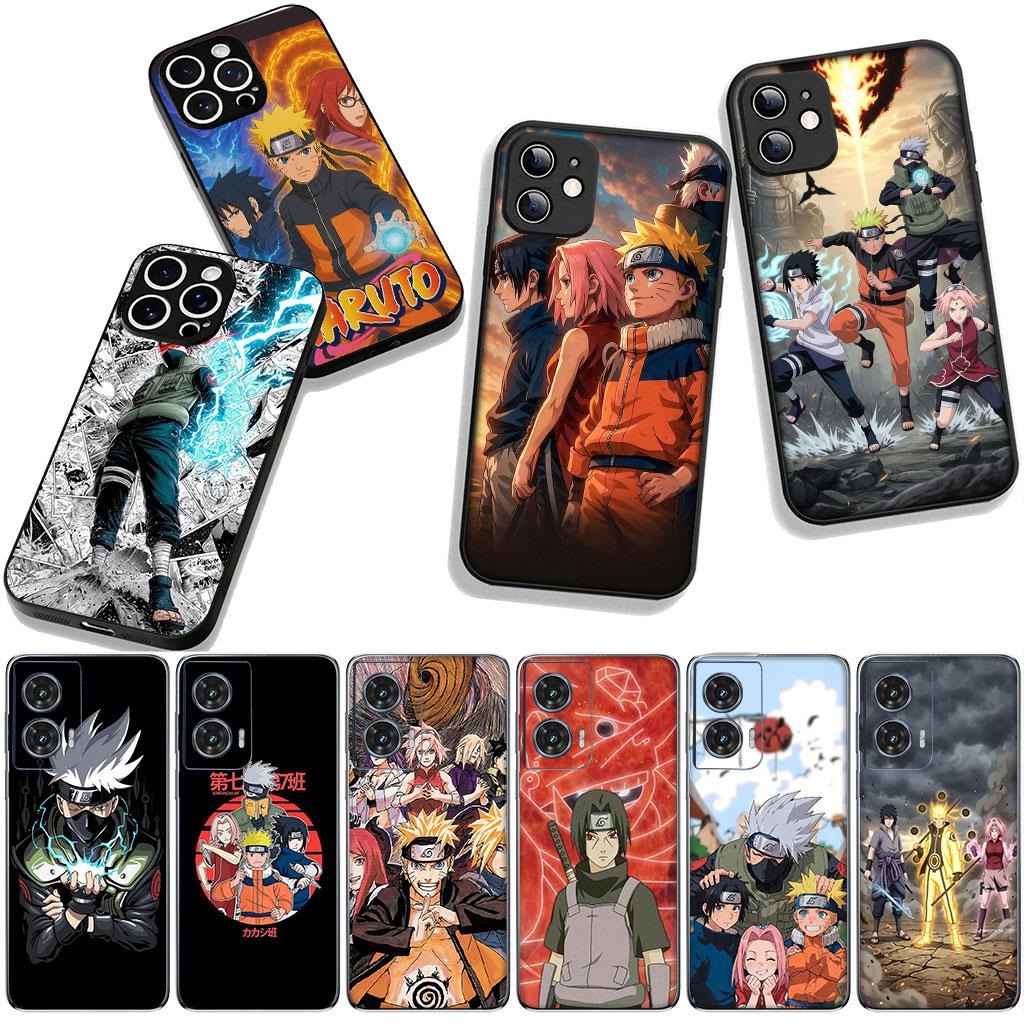 Cover for Apple iPhone 16 15 14 Plus 13 12 Mini 17 Pro Max + ProMax 16E Air Phone Case Narutos Kakashi Haruno Sakura Sasuke
