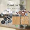 Thickened Silent Anti-slip Furniture Floor Pads: Moisture-proof Felt Nail Protectors for Tables, Chairs, Sofas, Cabinets.