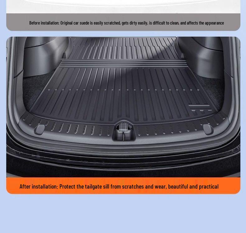 Tesla Model 3/Y Trunk Protector and Door Sill Trim Set