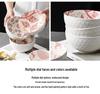 6-inch European Style Underglaze Ceramic Bowl for Salad, Soup, Rice, or Instant Noodles - Free Shipping