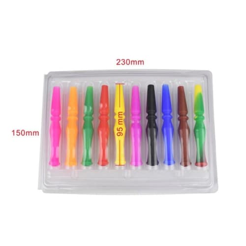 HRK SHISHA Silicone Mouthpieces (10 per box) for VIP Use [Exclusively Available in Japan]