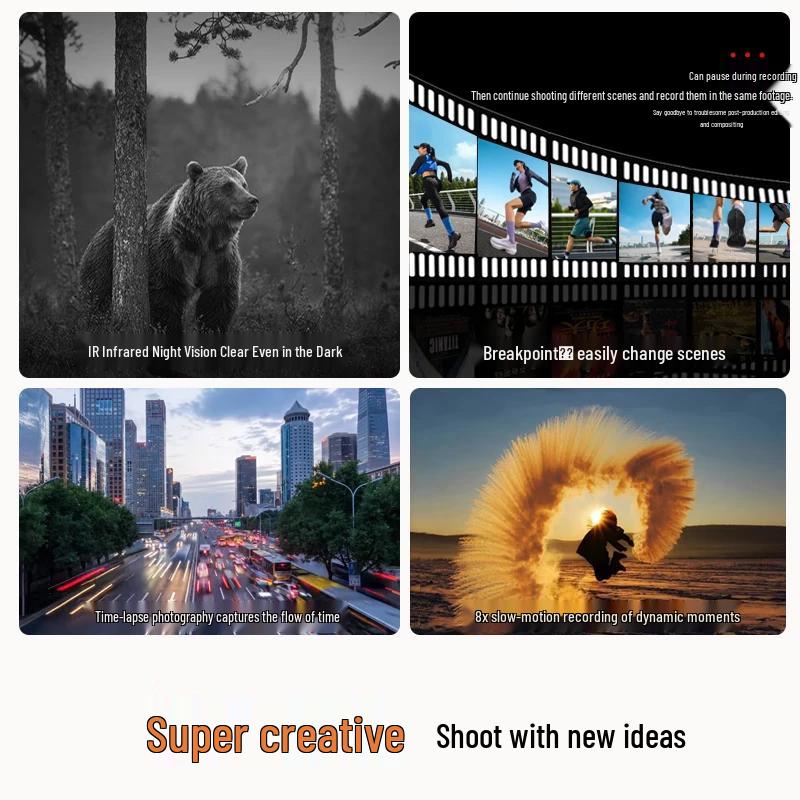 ORDRO M3 Pocket 3 5K Handheld Gimbal Camera (CN Version)