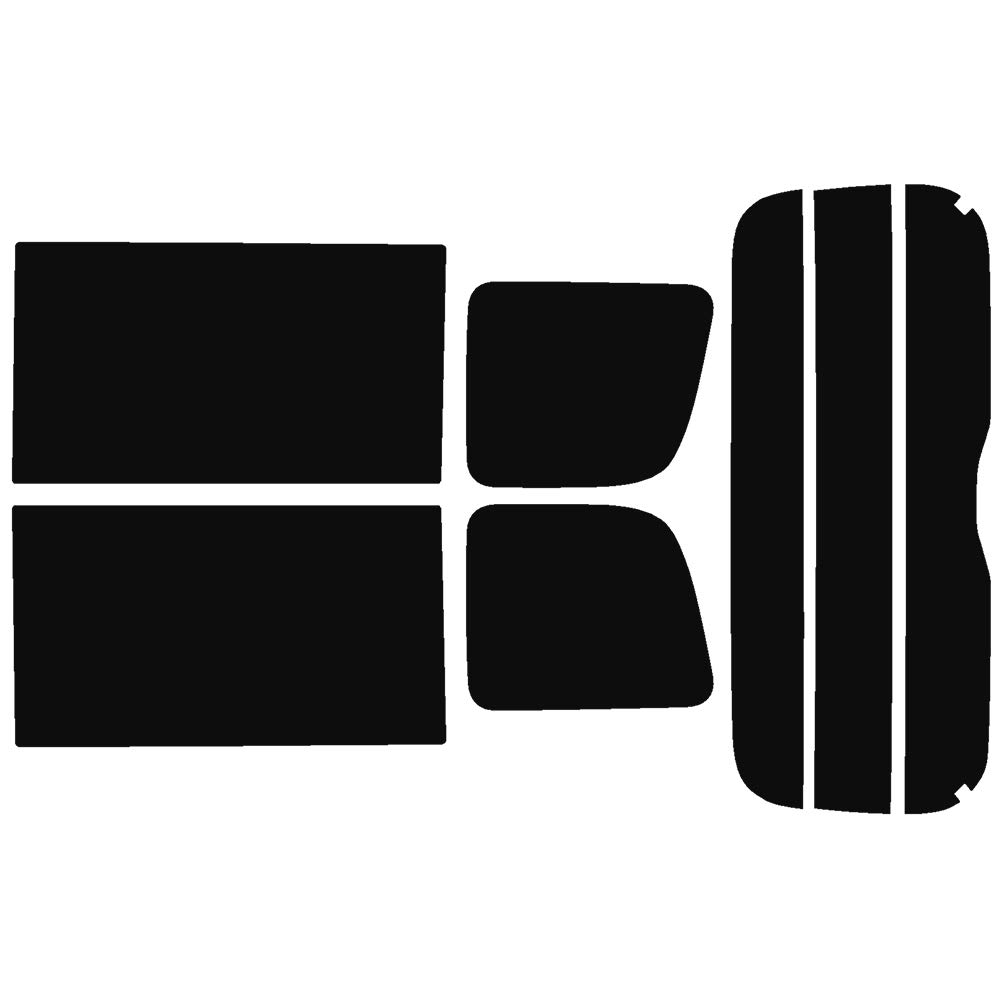 

Задний комплект Velocity Автомобиль Супер для и Rio Высокая крыша Пленка, DR17W, Дымчатый, NV100, Clipper,