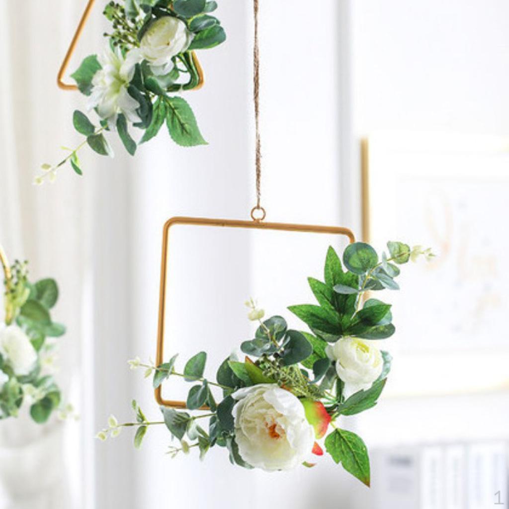 Creative Modern Freestanding Hanging Metal Air Flower Rack Home Decor