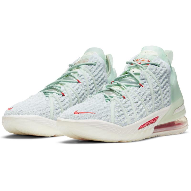 Nike LeBron 18 EP & Lebron 8 QS 'Green Red' Sneakers DB7644-002