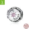 12 Constellation S925 Silver Beaded, Retro Style Fashion Color Zircon Diy Accessories Scc1725