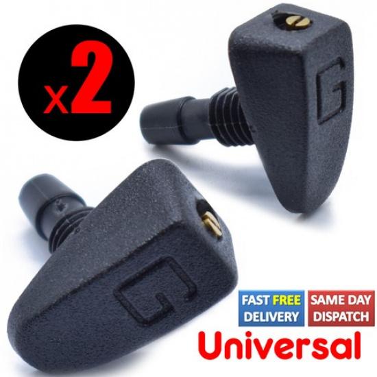 Car Windshield Spray Washer Sprayer Wiper Nozzle Jet Sprinkler Universal