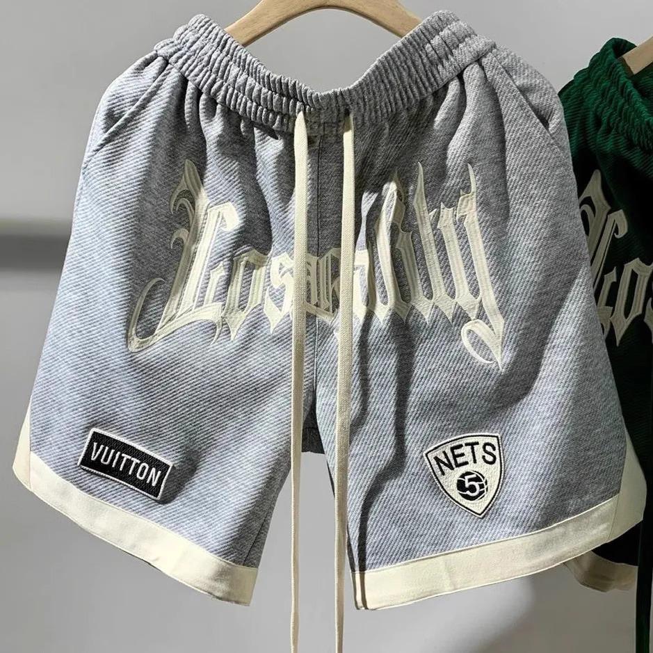 Men's 2024 Trendy 3D Streetwear Shorts - Casual Loose Fit for Hip-Hop and Basketball