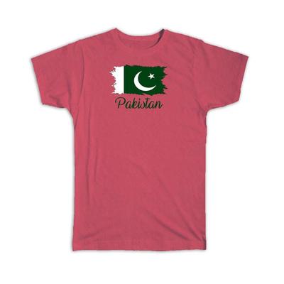Gift T-Shirt : Pakistan Flag Pakistani Country Expat