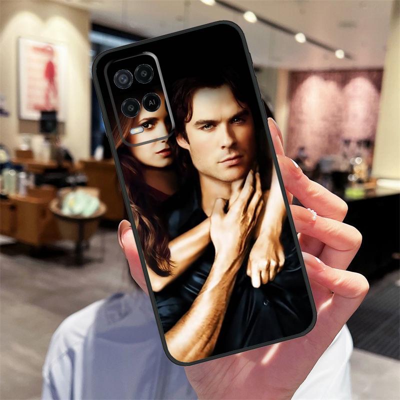 Damon Elena The Charli Damelio Case For Oppo A94 A54 A40 A60 A80 A98 A78 A18 A38 A58 A16 A76 A96 A17 A77 A74 A57S A15 Cover