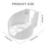 Wall Mounted Bracket Holder for TPLinkDeco X68 WiFi Routers Networking Routers for Home and Office