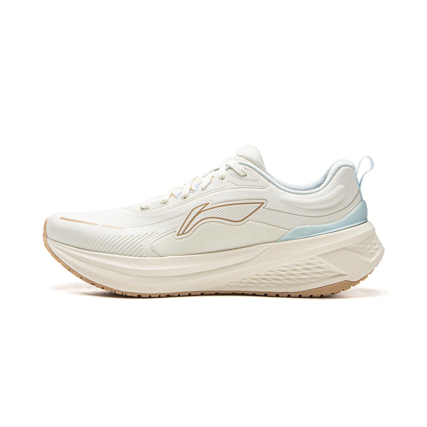 Li Ning Wuyue 3.0 Protective Edition Running Shoes Women s Low Top Ecru ARSV094-2 36
