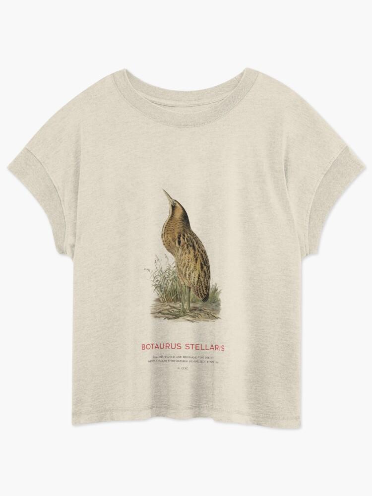 Stellaris Great bittern or Botaurus Stellaris Relaxed T-Shirt