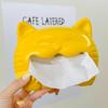 Collectible Napkin Storage Box Cartoon Animal Napkin Holder Cat Tissue Box  Birthday Gift