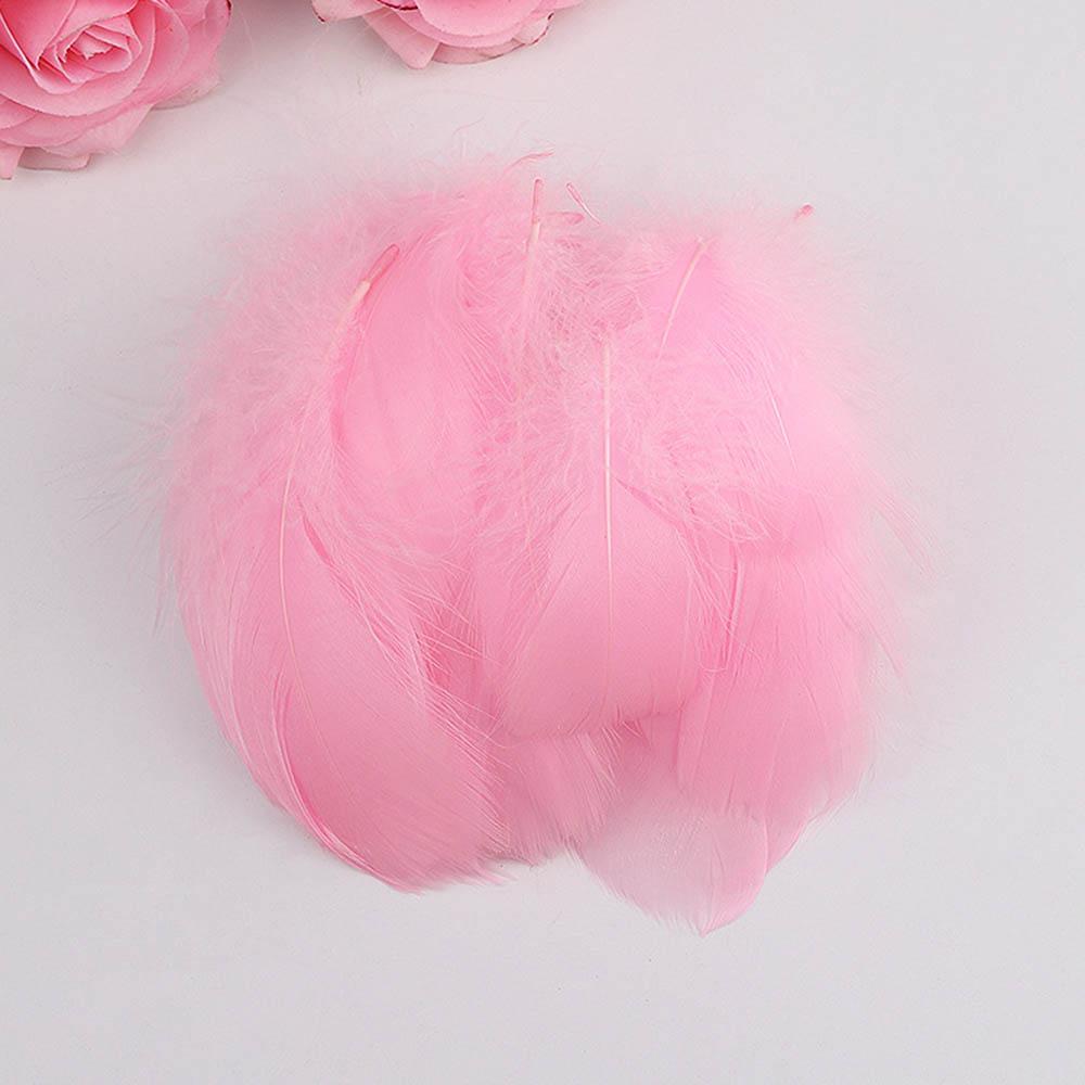 Goose Feather 6cm~11cm For Beautiful Decoration Handicraft Gift Box DIY 50/100/150pcs Colorful Goose Feathers