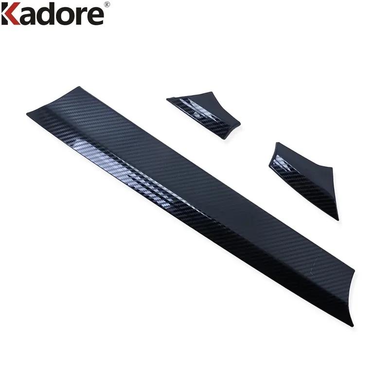 For Mazda CX5 CX-5 KF CX-8 2017-  2024 Carbon Fiber Car Center Console Dashboard Panel Cover Trim Interior Accessories