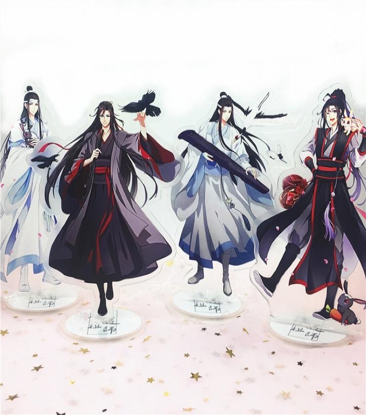 Anime Mo Dao Zu Shi Acrylic Figure Stand Model Anime Desk Decoration Collection Plate Holder Cosplay