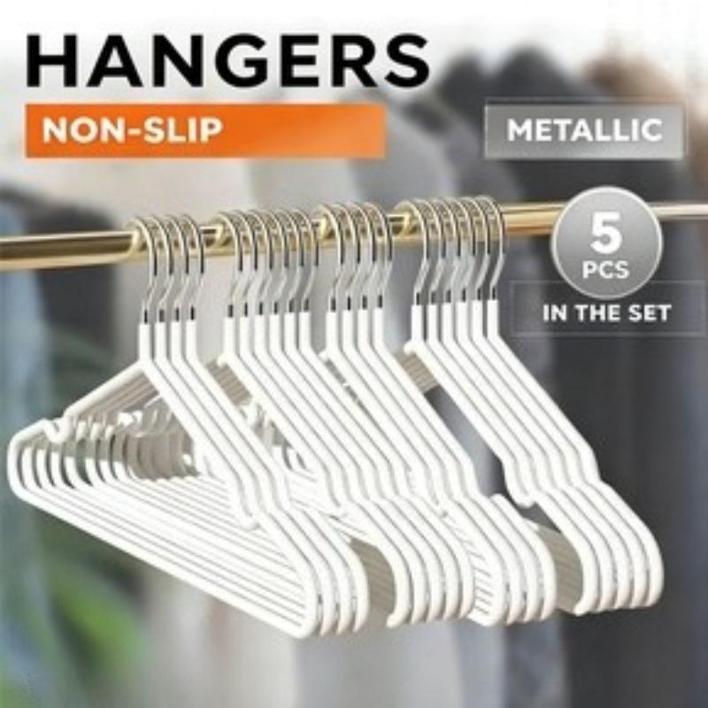 Gruccia in Plastica Impregnata, Stile Spesso, Antiscivolo Senza Cuciture, Vestiti per Adulti, Gruccia per Vestiti Domestica, Supporto per Vestiti, Gruccia